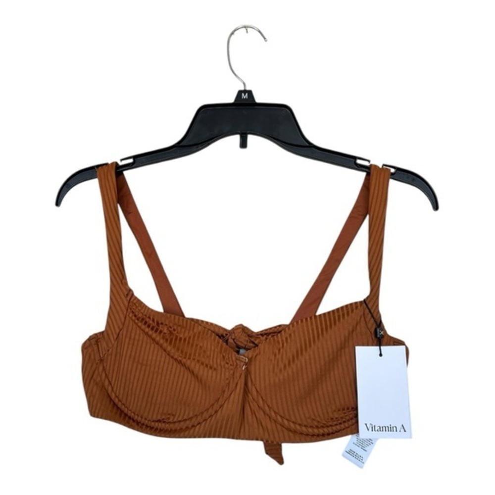 Vitamin A Brown Bikini Tops Size 12